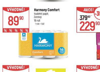HARMONY COMFORT TOALETN PAPR