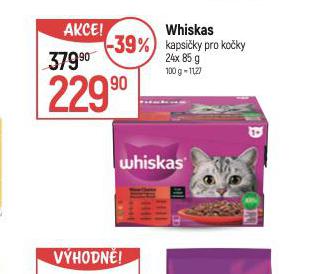 WHISKAS KAPSIKY PRO KOKY
