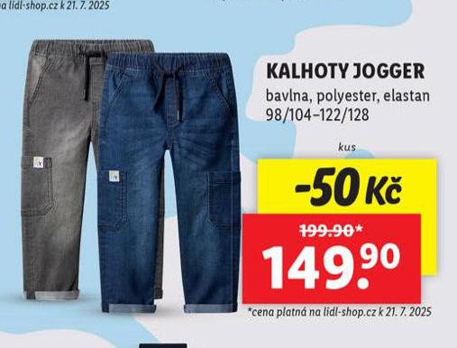 KALHOTY JOGGER