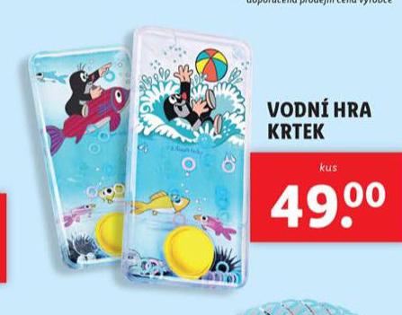 VODN HRA KRTEK