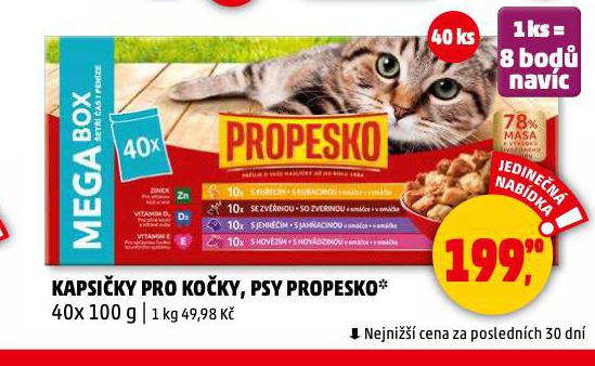 PROPESKO KAPSIKY PRO KOKY