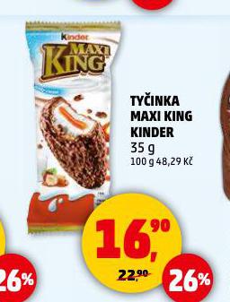 TYINKA KINDER MAXI KING