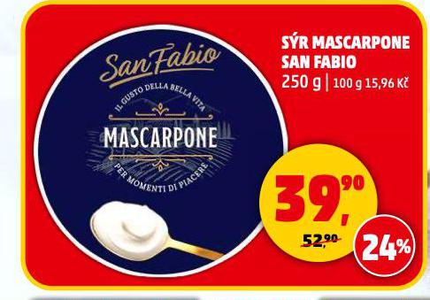 SR MASCARPONE