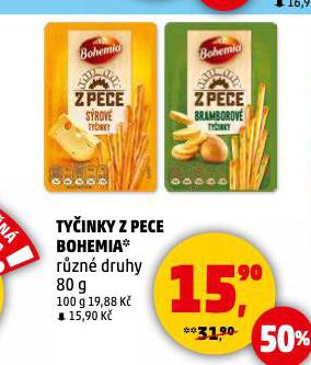 TYINKY Z PECE BOHEMIA