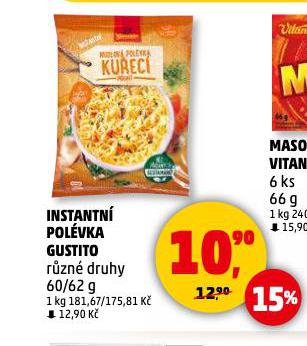 INSTANTN POLVKA GUSTITO