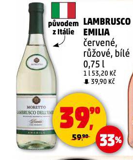 LAMBRUSCO EMILIA
