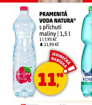 NATURA PRAMENIT VODA