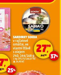 SARDINKY SOKRA