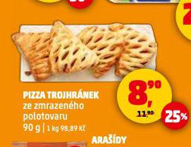 PIZZA TROJHRNEK