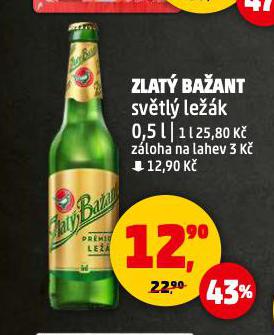 PIVO ZLAT BAANT