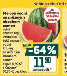 MELOUN VODN SE SN͎ENM OBSAHEM SEMEN
