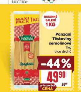 PANZANI TSTOVINY