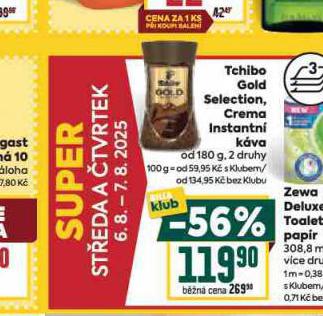TCHIBO GOLD SELECTION, CREMA INSTANTN KVA