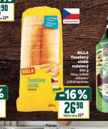 BILLA TOUSTOV CHLB MSLOV