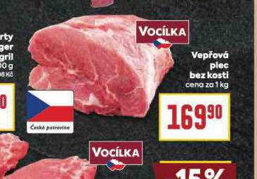 VEPOV PLEC BEZ KOSTI