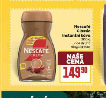 NESCAF CLASSIC INSTANTN KVA