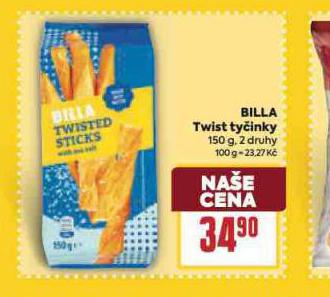 BILLA TWIST TYINKY
