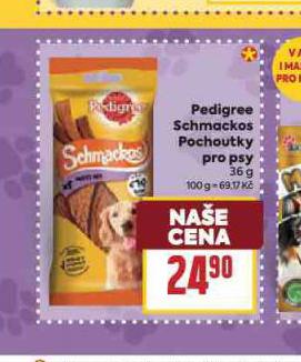 PEDIGREE SCHMACKOS POCHOUTKY PRO PSY