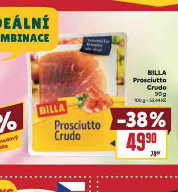 BILLA PROSCIUTTO CRUDO