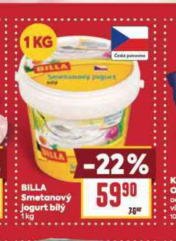 BILLA SMETANOV JOGURT BL
