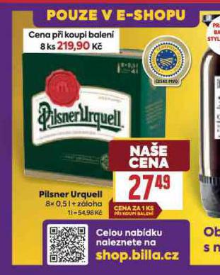 PIVO PILSNER URQUELL