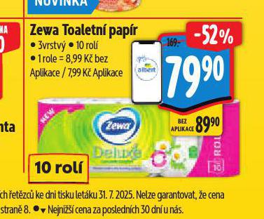 ZEWA DELUXE TOALETN PAPR