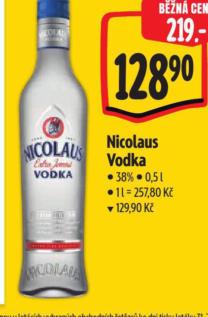 NICOLAUS VODKA