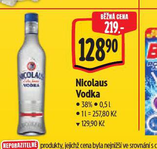 NICOLAUS VODKA