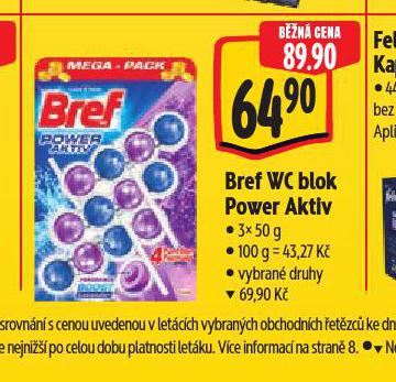 BREF WC BLOK POWER AKTIV