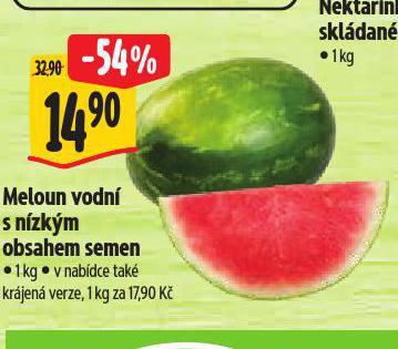 MELOUN VODN S NZKM OBSAHEM SEMEN