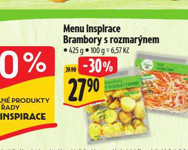 MENU INSPIRACE BRAMBORY S ROZMARNEM