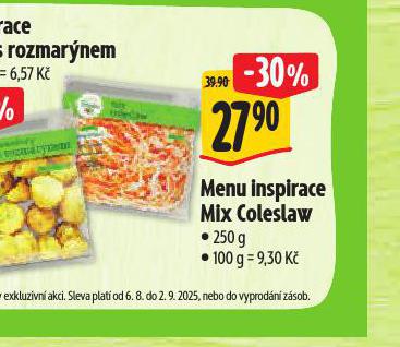 MENU INSPIRACE MIX COLESLAW