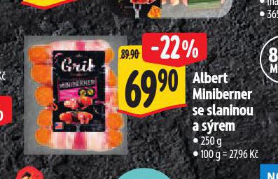 MINIBERNER SE SLANINOU A SREM