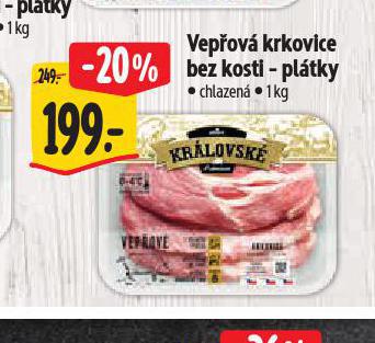 VEPOV KRKOVICE BEZ KOSTI - PLTKY