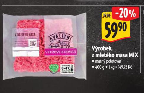 VROBEK Z MLETHO MASA MIX