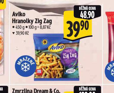 AVIKO HRANOLKY ZIG ZAG