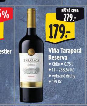 VIA TARAPAC RESERVA