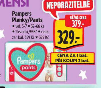 PAMPERS DTSK PLENKY