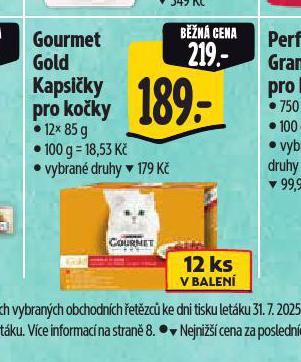 GOURMET GOLD KAPSIKY PRO KOKY