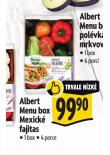 ALBERT MENU BOX MEXICK FAJITAS