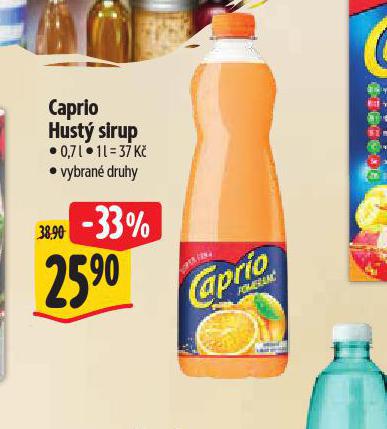 CAPRIO HUST SIRUP