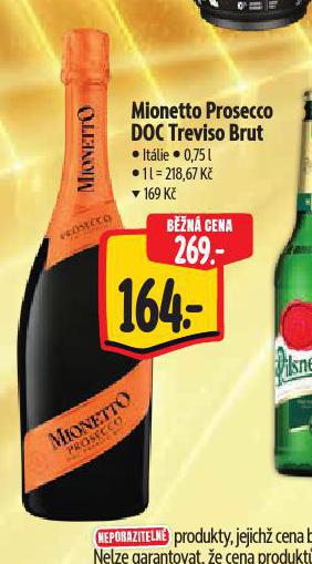 MIONETTO PROSECCO DOC TREVISO BRUT