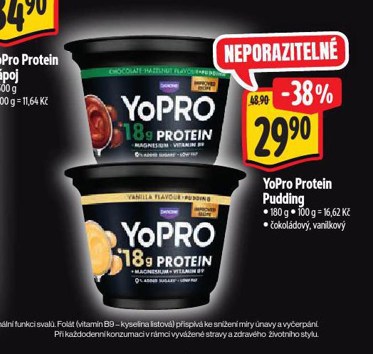 YOPRO PROTEIN PUDDING