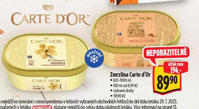 ZMRZLINA CARTE DOR