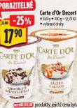 CARTE DOR DEZERT