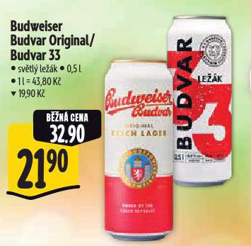 PIVO BUDVAR 33