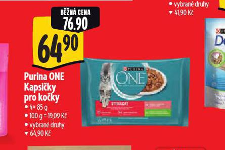 PURINA ONE KAPSIKA PRO KOKY