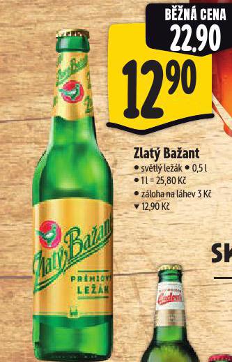PIVO ZLAT BAANT
