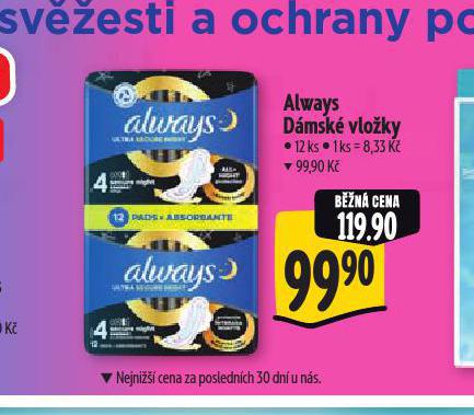 ALWAYS DMSK VLOKY