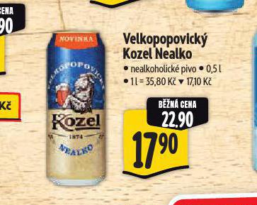 PIVO VELKOPOPOVICK KOZEL NEALKO